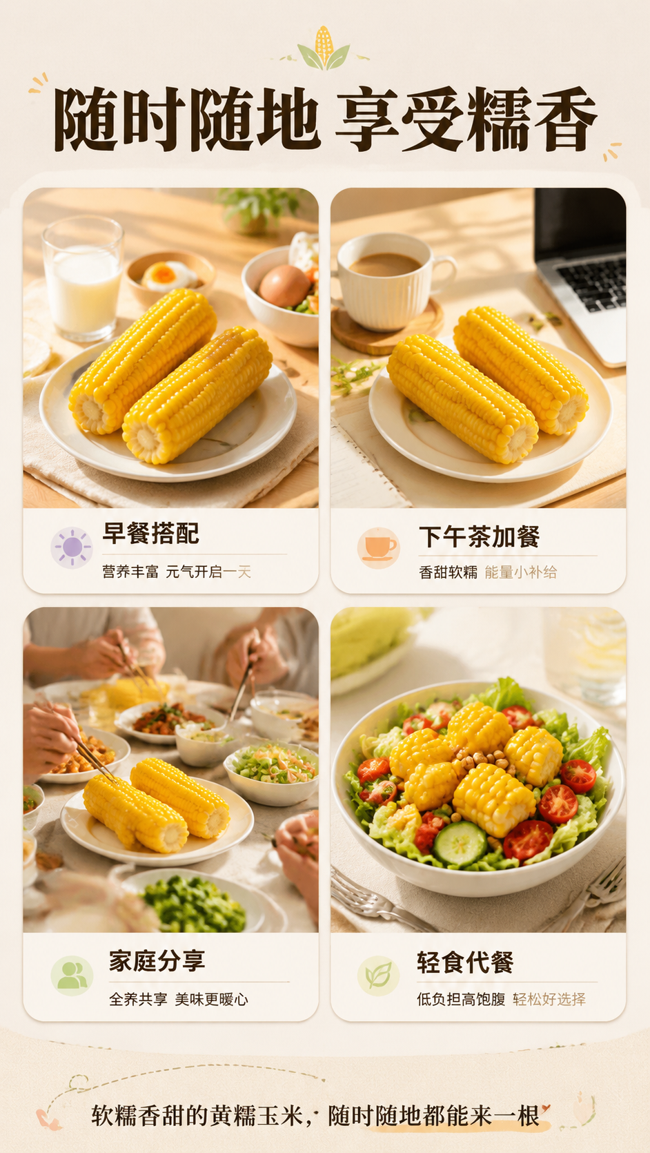 [商品] 使用【图2】蒸熟的新疆黄糯玉米；保留玉米金黄饱满颗粒… - 图片创意预览