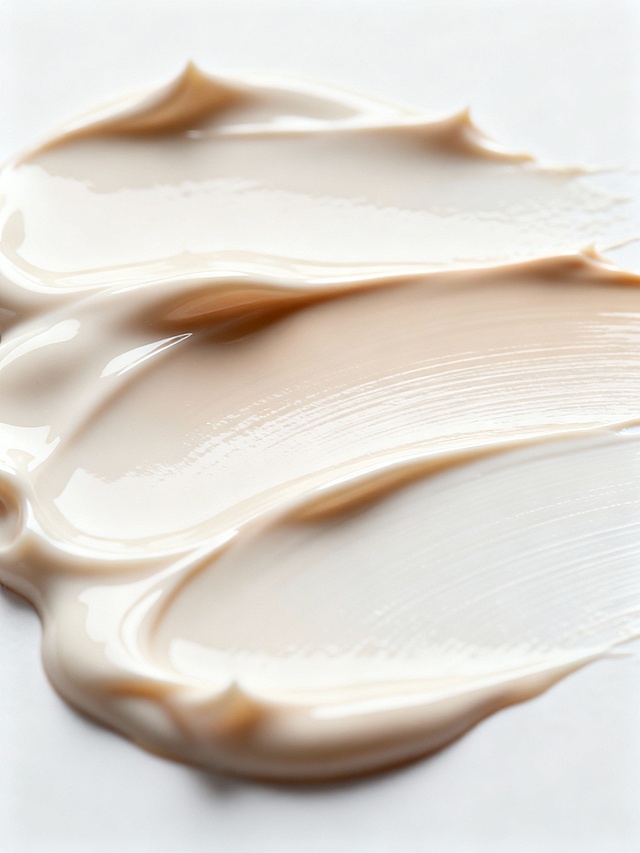 生成粉底液丝滑感的背景，不要任何容器