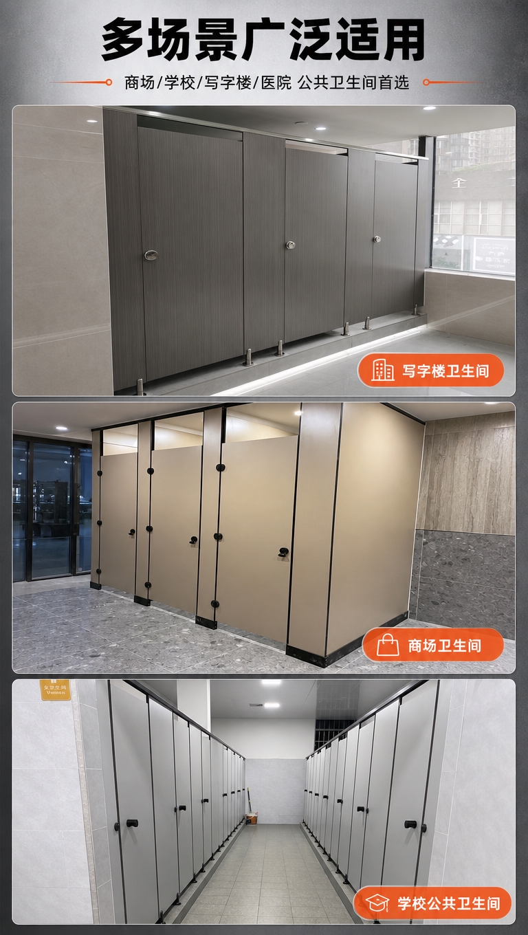 [商品] 使用【图2】【图3】【图4】三张不同场景的卫生间隔断… - 图片创意预览