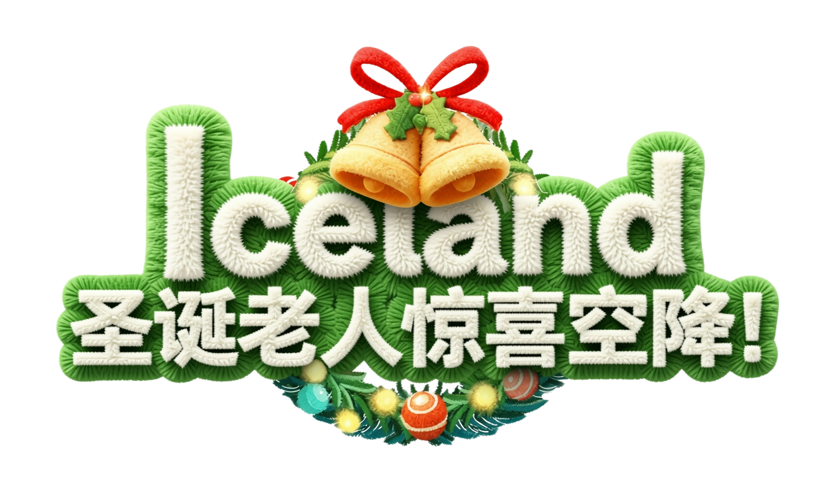 参考图1生成相同风格样式的文字标题，文案第一行“Iceland… - 图片创意预览