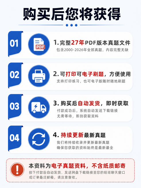 「图片1」「图片1」第一张图中2000-2026年全部真题，第二张图内容不变，重新生成图片预览效果