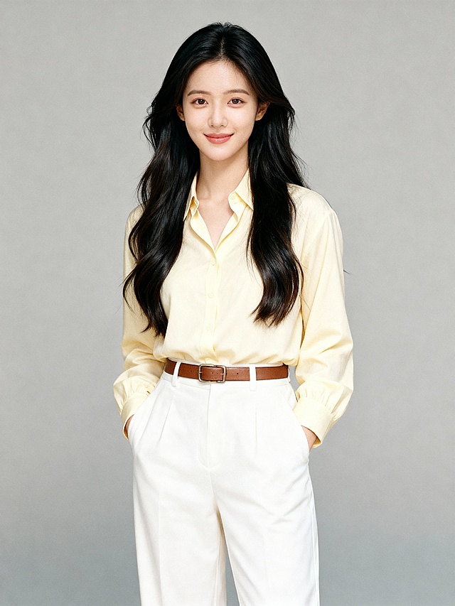 休闲日常女士形象照