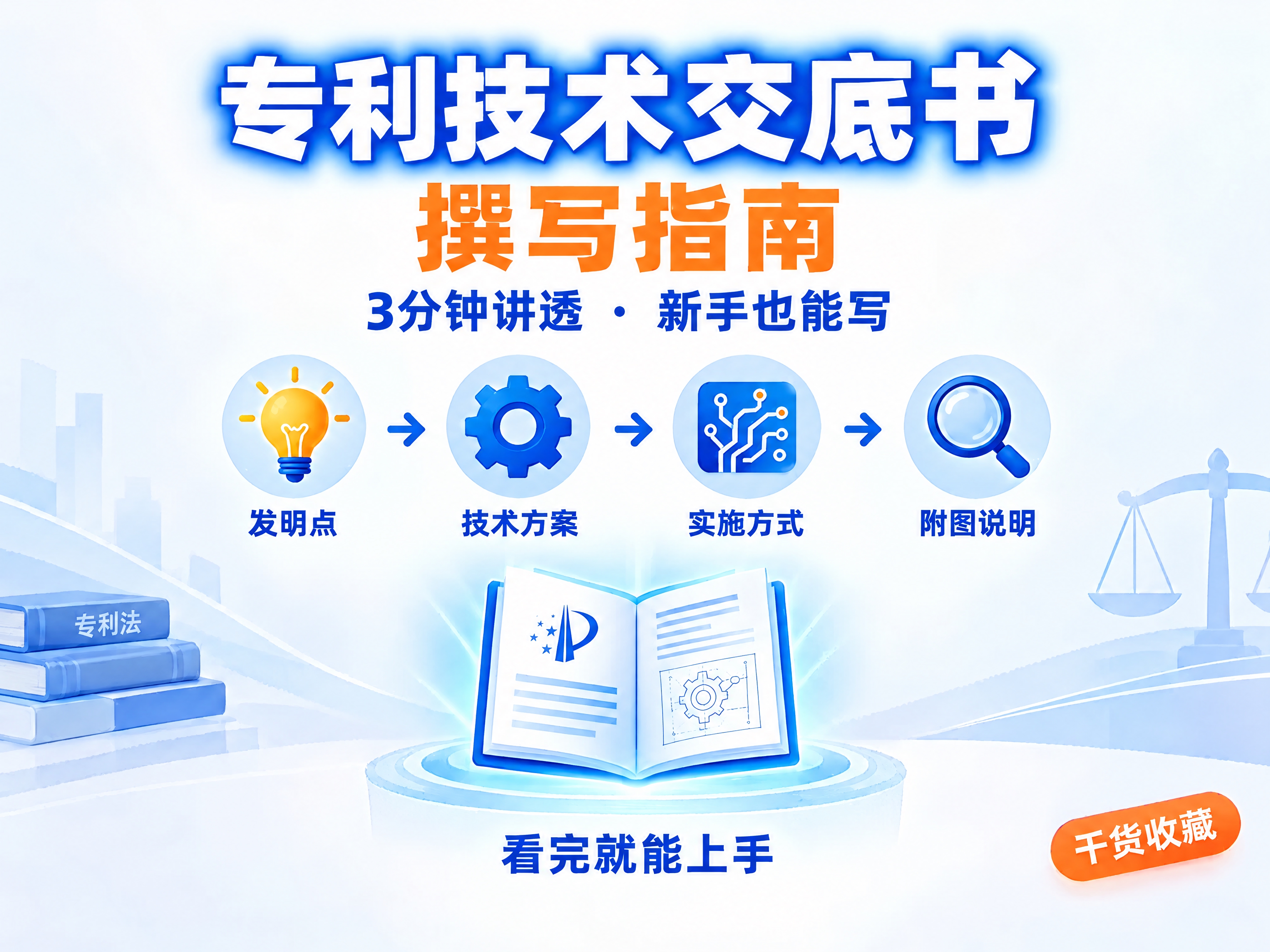 将这张图片中标题文字的蓝色发光效果、图标（灯泡底座、齿轮、电路… - 图片创意预览