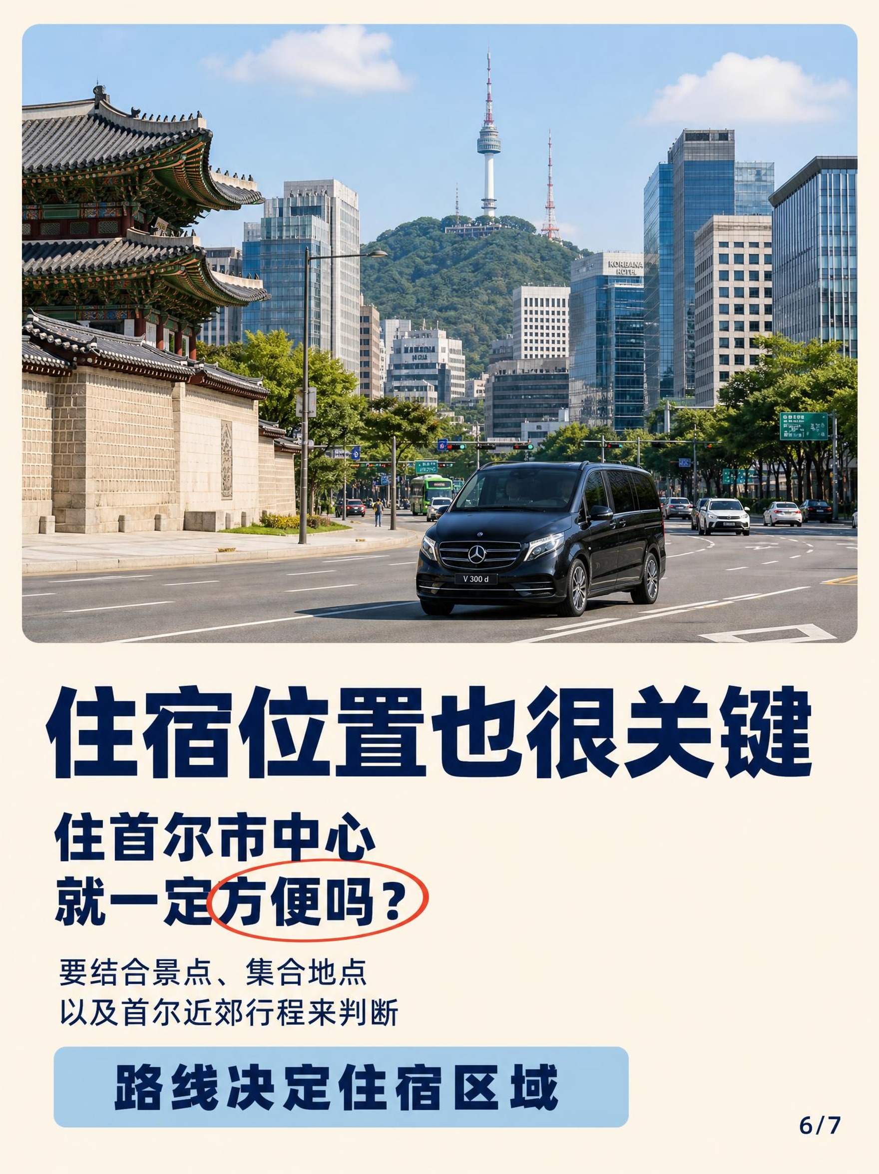小红书风格韩国旅行攻略图文第6张，竖版3:4比例，1242x1… - 图片创意预览
