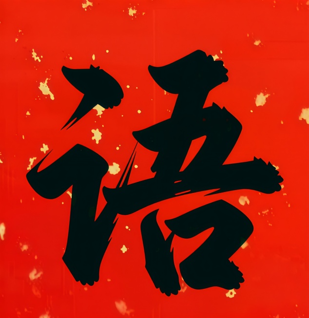 下图“萌”改为“语”预览效果