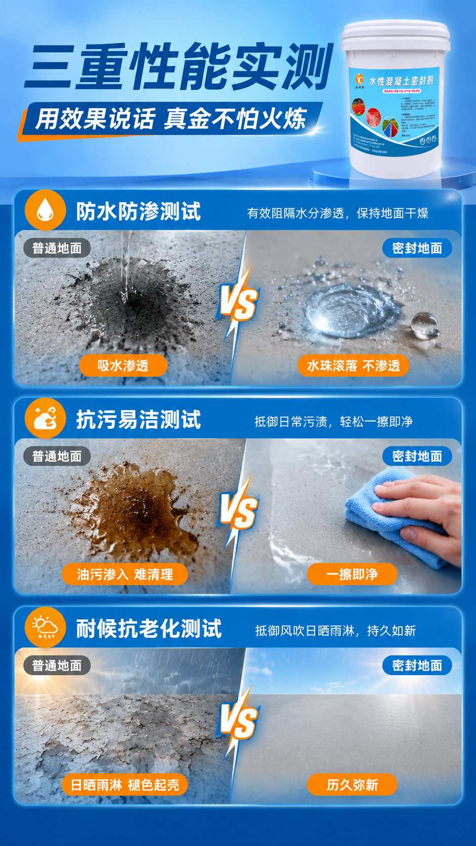 [商品] 使用【图1】鑫额秀水性混凝土密封剂20kg桶装；保留… - 图片创意预览