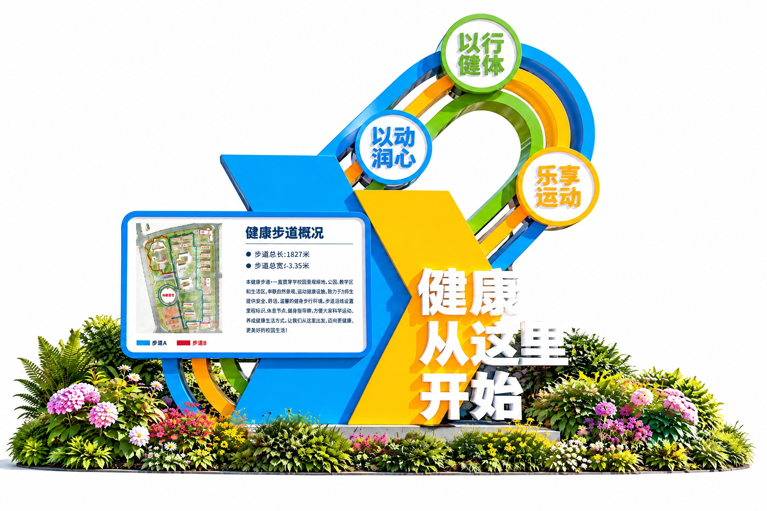去掉所有背景环境，将背景替换为纯白色，只保留雕塑主体和底部的花… - 图片创意预览