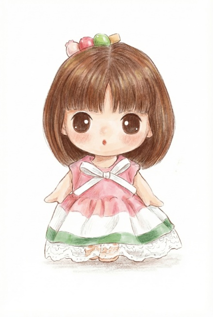 生成插画风格，衣服形态保持不变预览效果