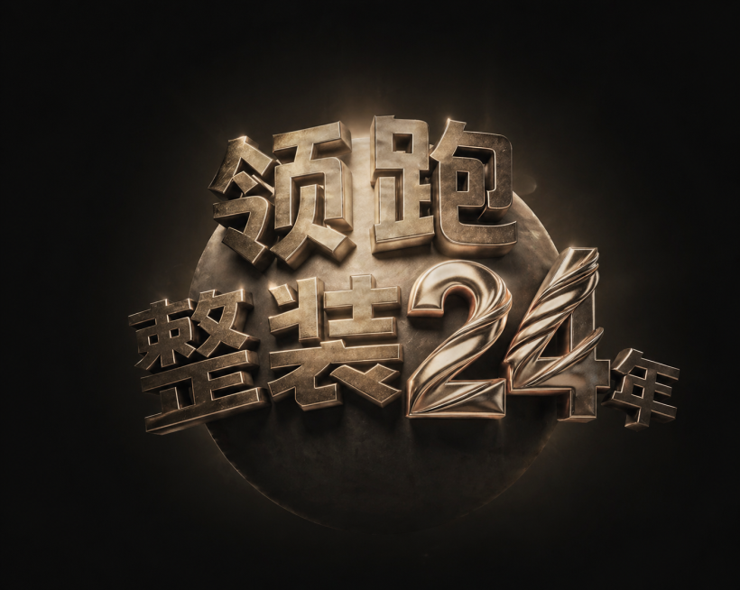 参考第一张图片的风格，将第二张图里的文字元素重新设计，采用带有纹理质感的立体金属风格，深色背景，移除原图水印，整体效果保持第一张图的高级质感和光影效果预览效果