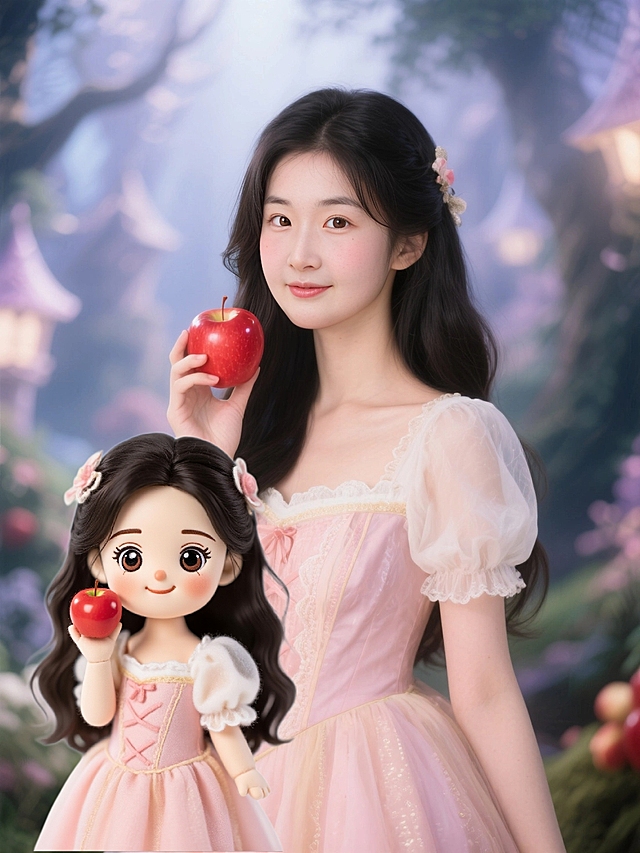 神马？我的棉花娃娃小人居然长这样！