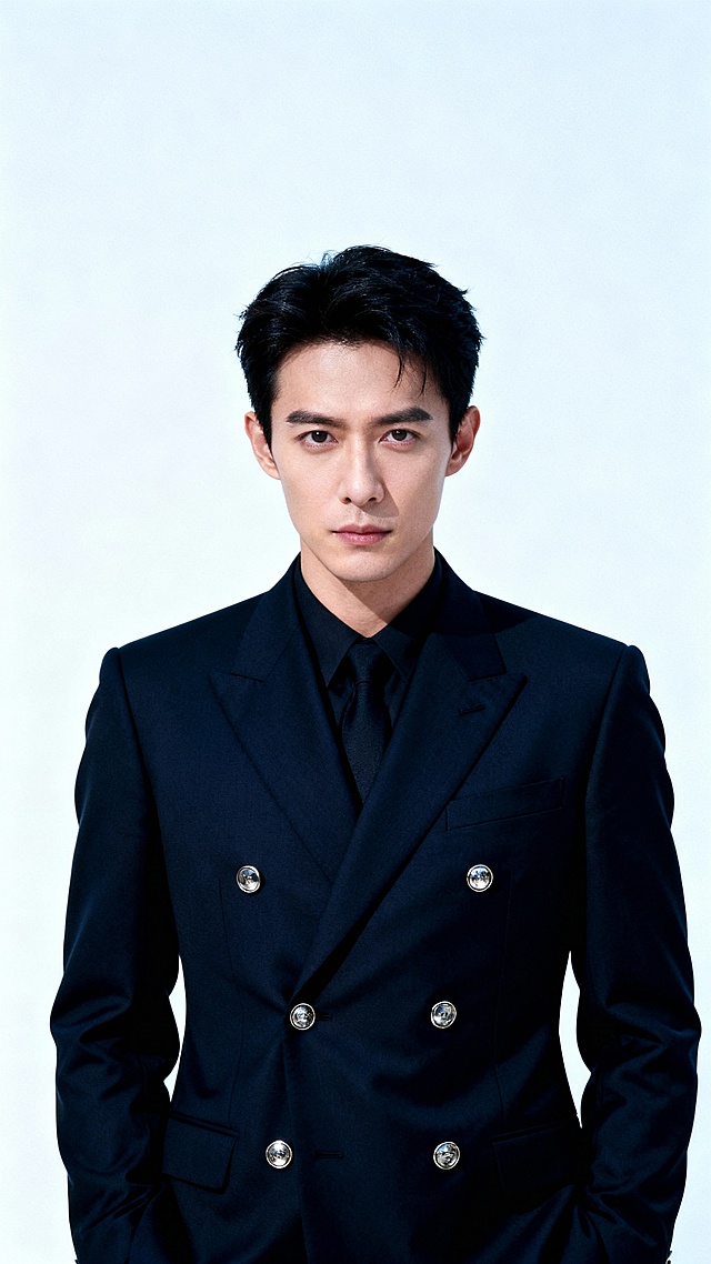 帮我生成20张明星写真图，都市时尚肖像，包含深色西装男性、格纹衬衫中年男性、红发墨镜女性、年轻时尚女性、皮夹克领带男性与侧身扶耳青年，背景涵盖纯色、天空与现代弧线元素，整体比较干净的亮色为主色调，比如白色蓝色，白黄色，暖色等呈现专业、简约且富有疏离感的时尚摄影风格。