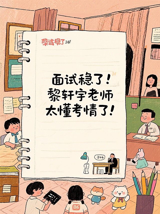 从零开始！黎轩宇是我的引路人！
面试稳了！黎轩宇老师太懂考情了！
太暖了！郭晓磊老师路过都在教我！
细节控本人！郭晓磊老师连开头都抠！
终于懂了！郭晓磊老师把考点讲透了！
拒绝假大空！郭晓磊老师教我贴地气！
再也不超时！郭晓磊老师的方法太好用！
卷但有效！郭晓磊老师带我们“巧卷”！
必须送锦旗！范冰清老师助我逆袭！
面试班毕业啦！感谢范冰清老师！
太温柔了！面试班的暖是范老师给的！
面试86分！范冰清老师实力证明！
87.5分！范冰清老师YYDS！
别死背模板！王宇琴老师这招绝了！
考前三天快炸了！王宇琴老师这招救我！