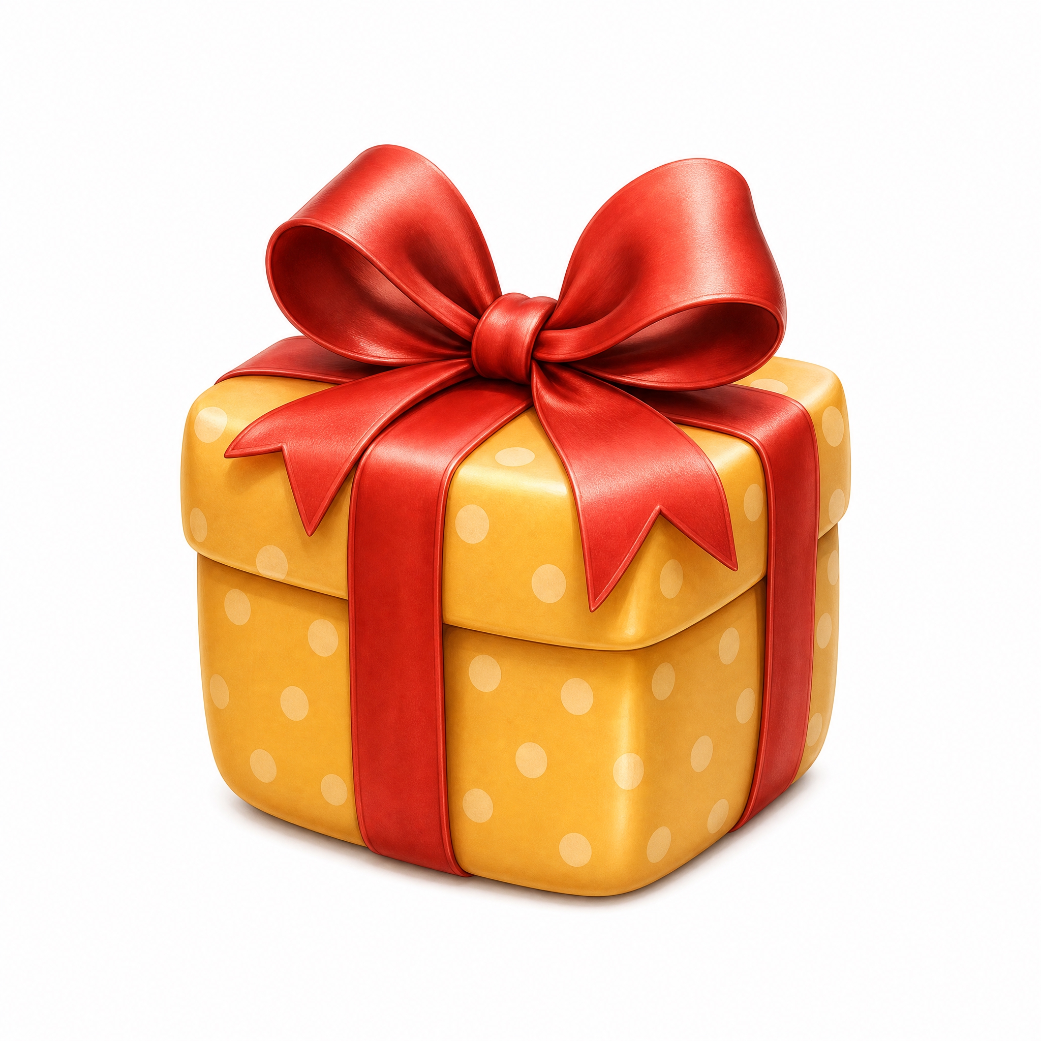 参考图中的写实卡通可爱风格，一个精美的礼物盒gift，系着漂亮… - 图片创意预览