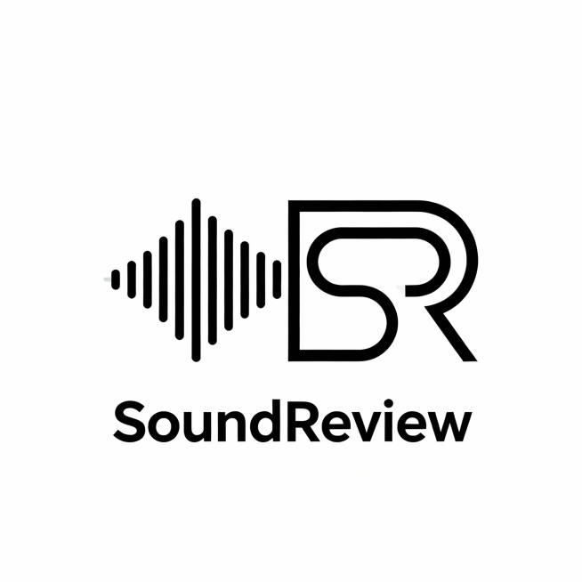 帮我设计个LOGO头像，干净一点，用于做数码产品。名字是SoundReview预览效果