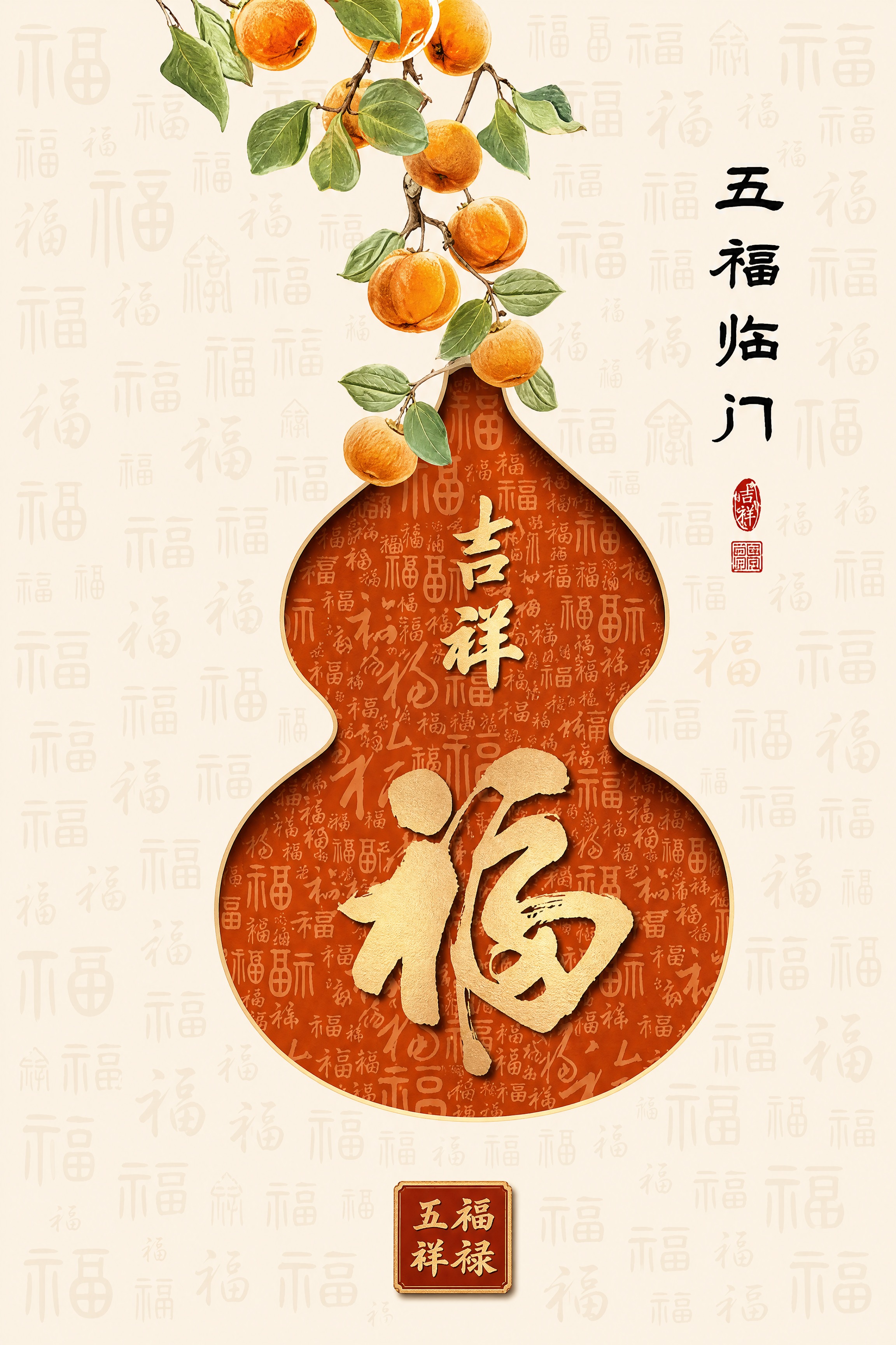 提取图中的门帘图案，完整还原门帘设计，去除中间的竖缝和拼接痕迹… - 图片创意预览