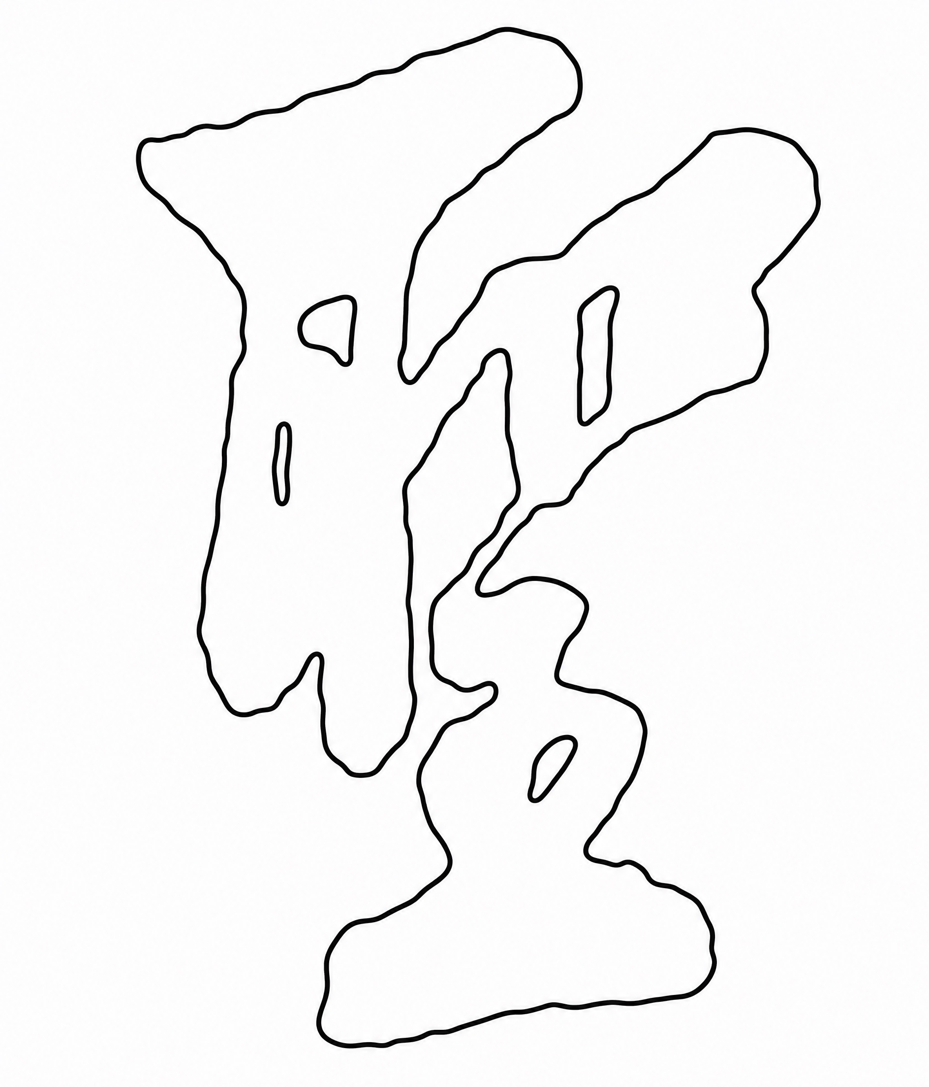 将图中的汉字转换为纯线条轮廓图，所有笔画粗细完全均匀一致，只保… - 图片创意预览