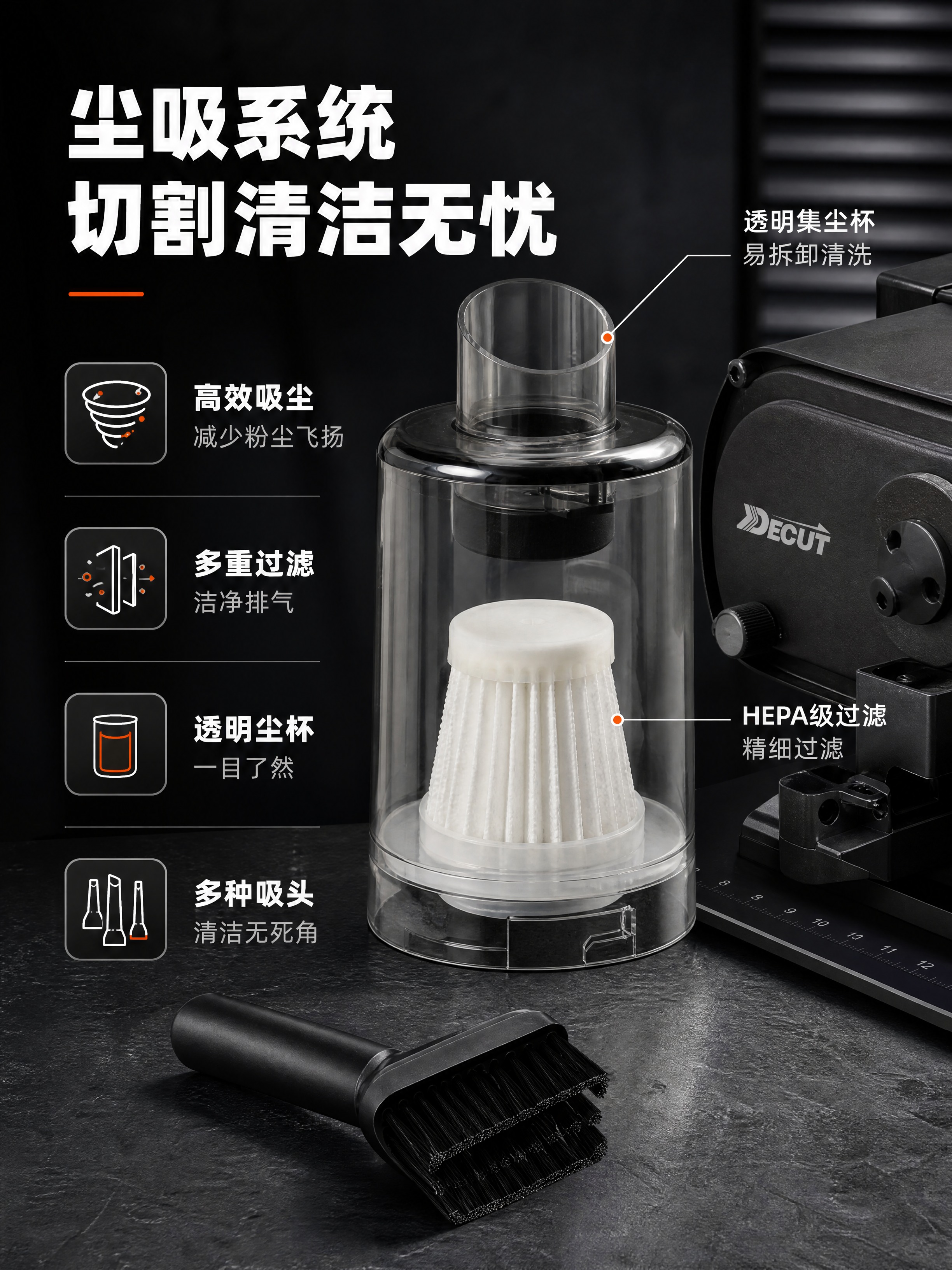 [商品] 使用【图7】尘吸过滤组件 + 【图8】吸尘刷吸头 +… - 图片创意预览