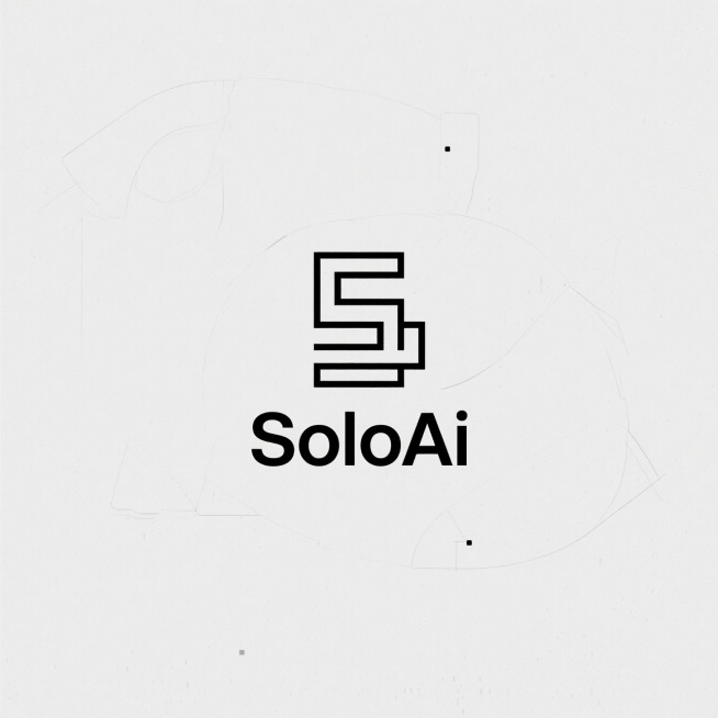 logo设计，一个互联网公司，名字是"SoloAi"预览效果
