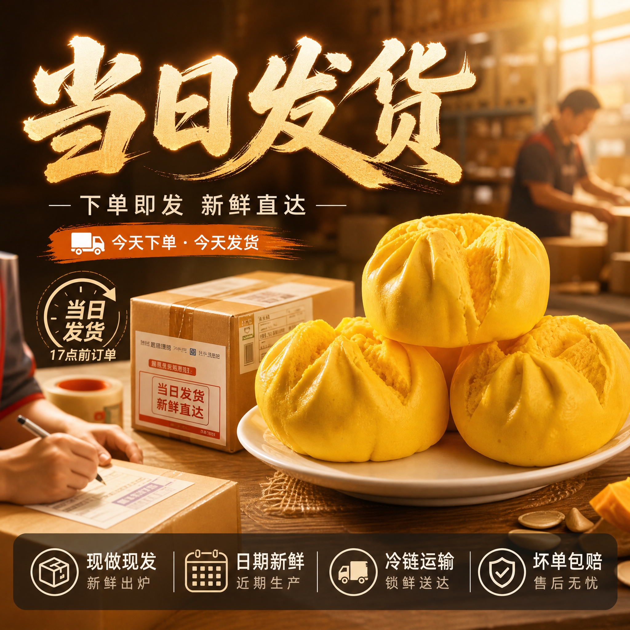 [主图-6] 服务承诺-当日发货，突出发货时效促进下单。 [统… - 图片创意预览