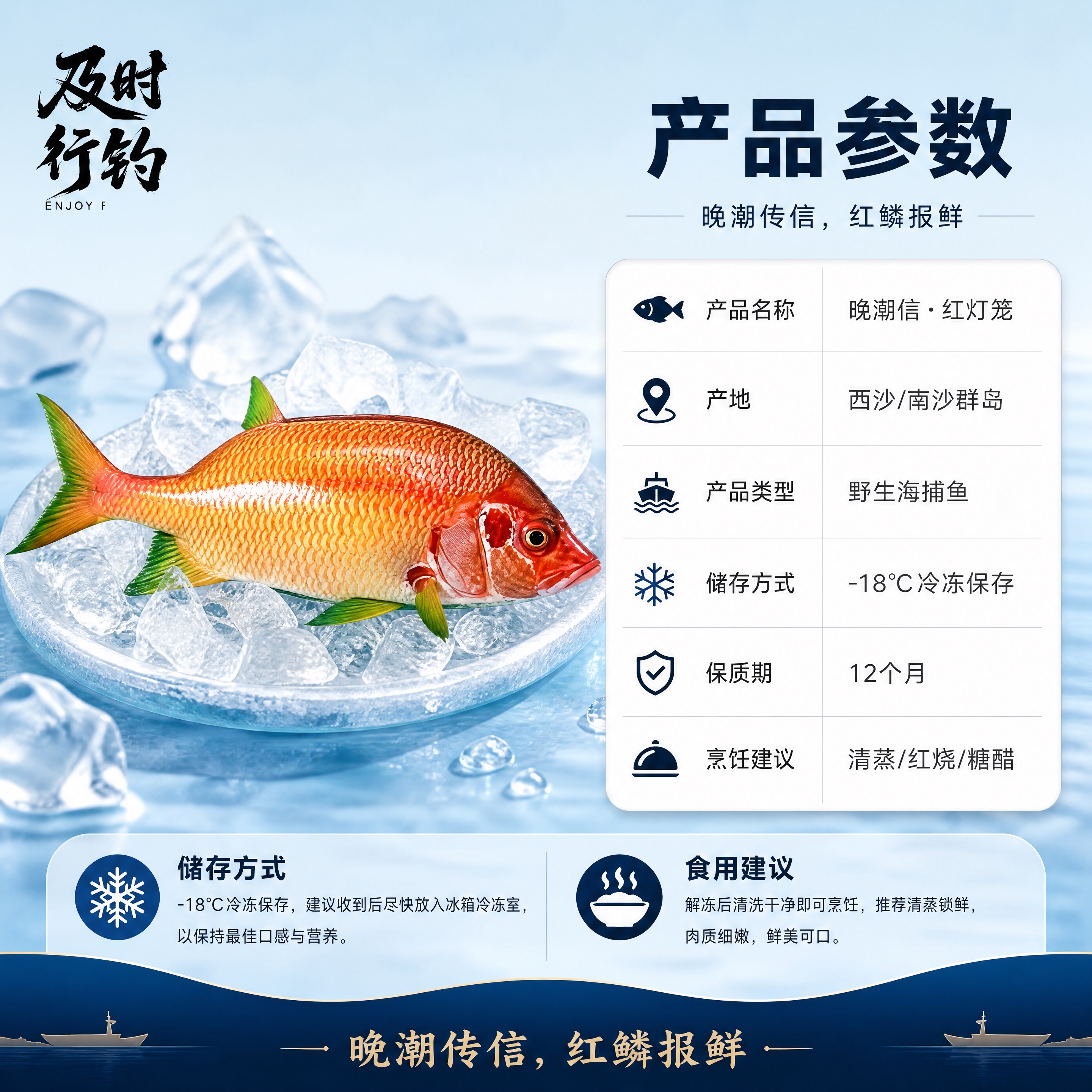 [商品] 使用【图1】野生红灯笼鱼；保留鱼身橙红色鳞片、绿色鱼… - 图片创意预览