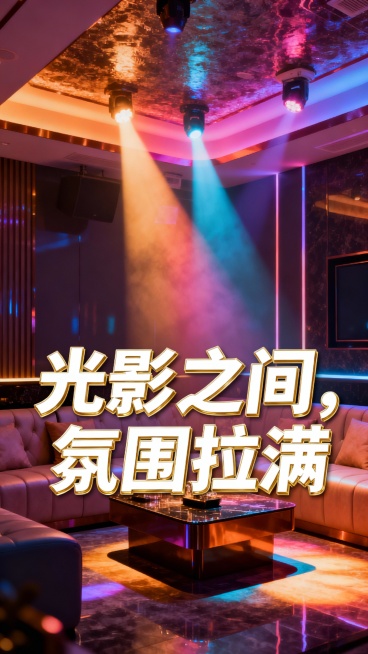 我们是做商务娱乐KTV的，生成50张商务KTV的图文，图文不要带二维码、联系方式、地址，图片可以加一点文案进去，能吸引客户的文案预览效果