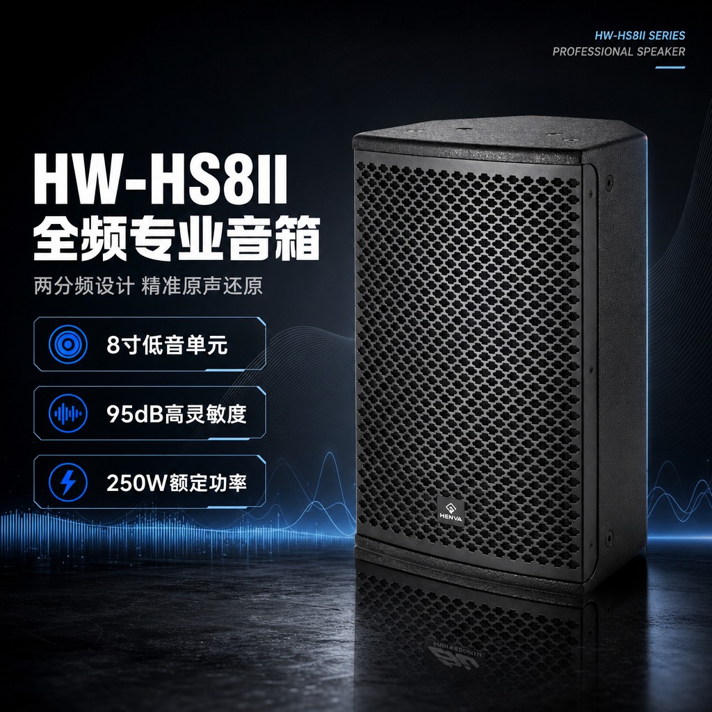 [商品] 使用【图1】HENVA HW-HS8II全频音箱；保… - 图片创意预览