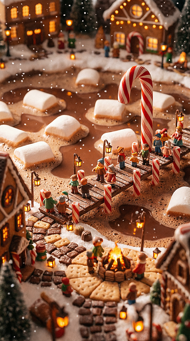 梦幻小人国 · 圣诞热可可湖畔