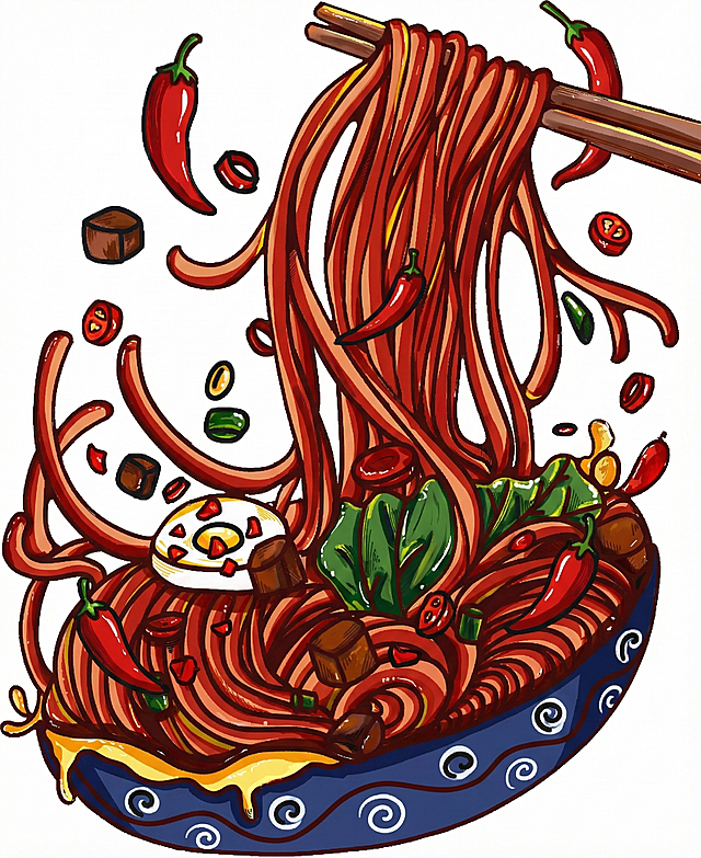 更换颜色，增加辣椒