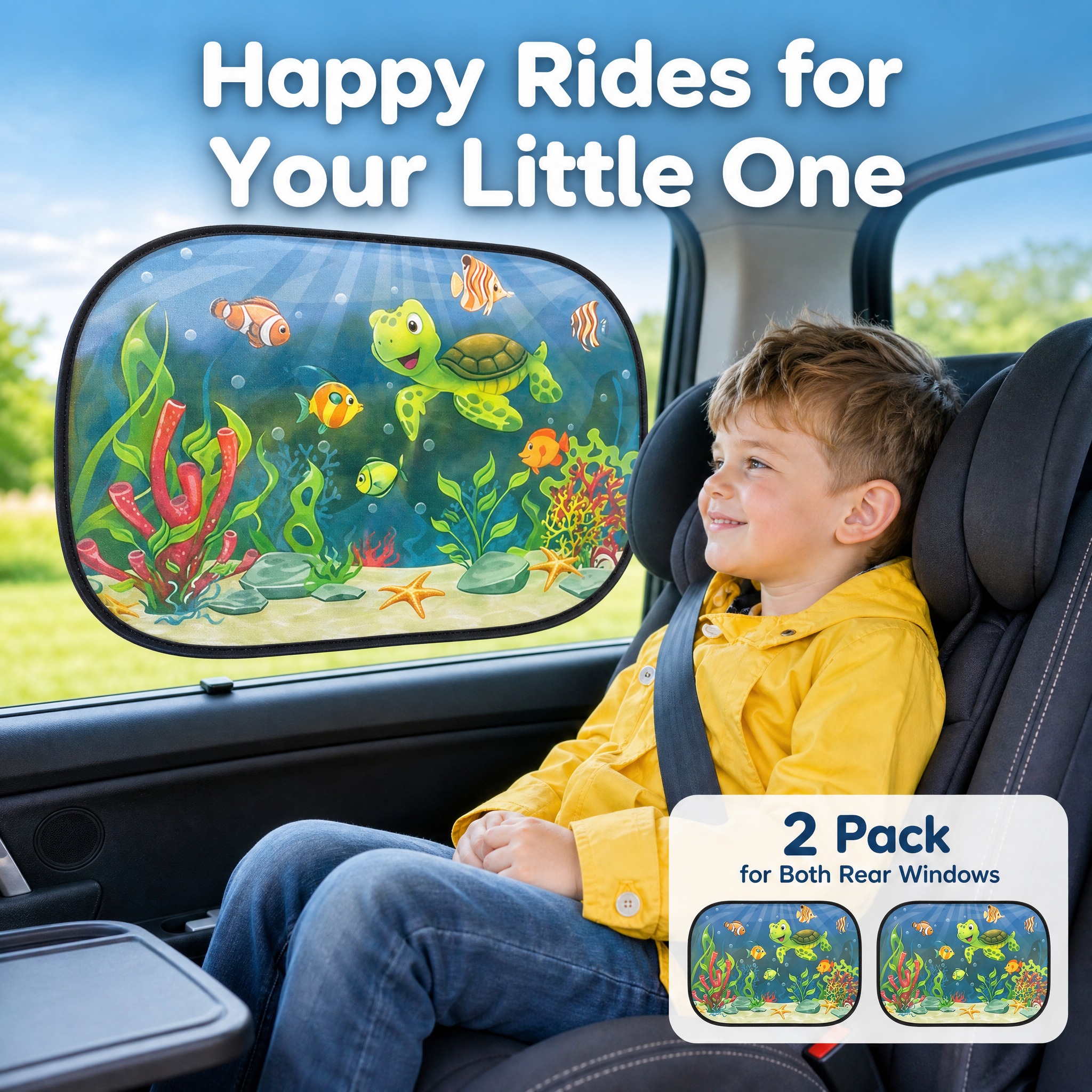[主图-5] 2 Pack Car Side Window S… - 图片创意预览