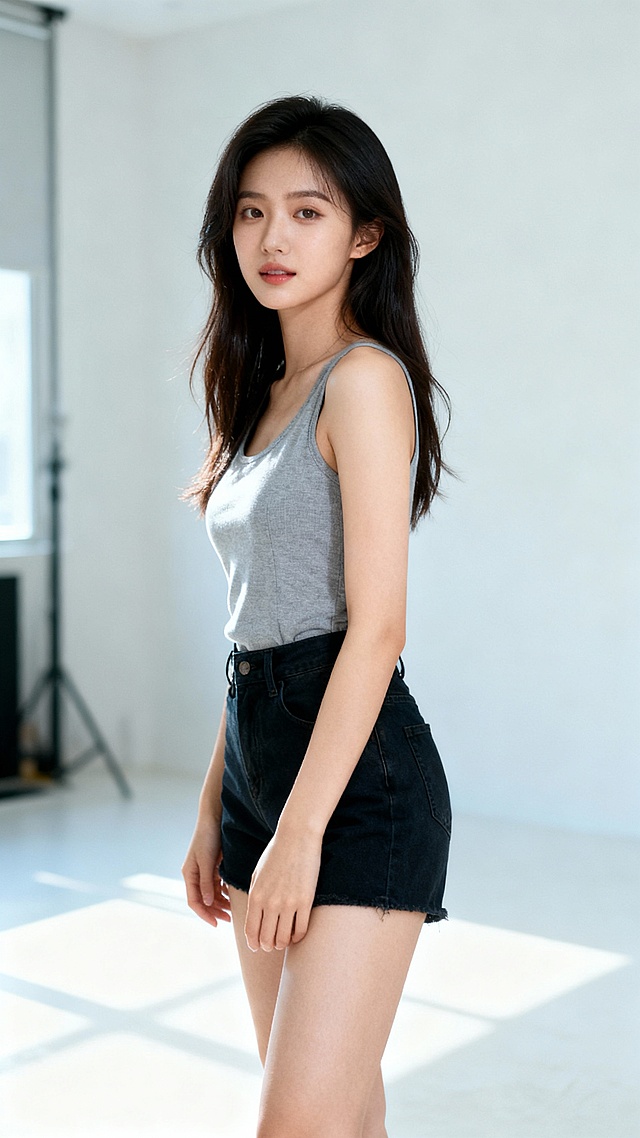 生成20张小姐姐的全身照片