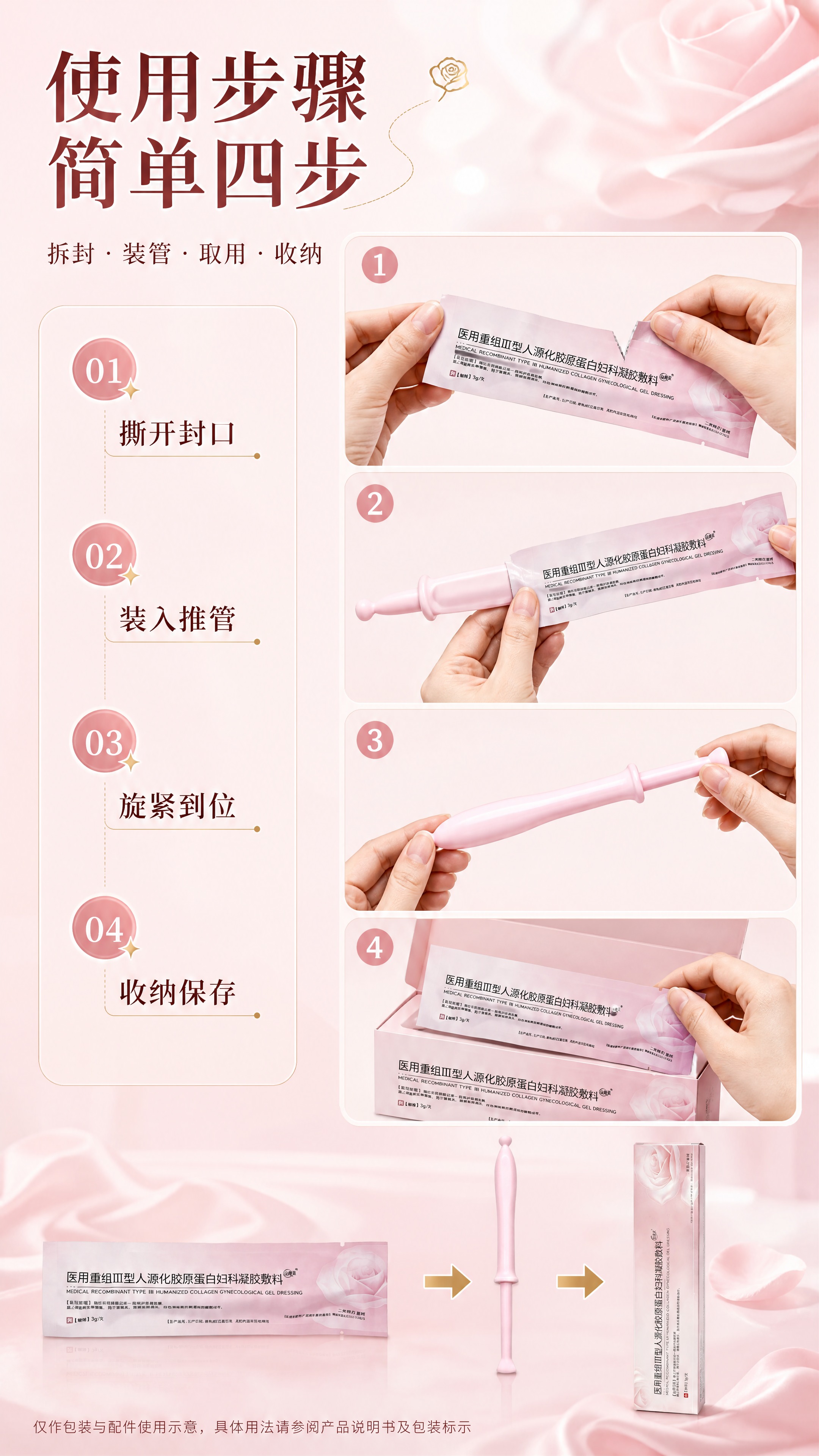 【商品】使用【图4】铝箔软袋、【图6】推管、【图3】单支内盒；… - 图片创意预览