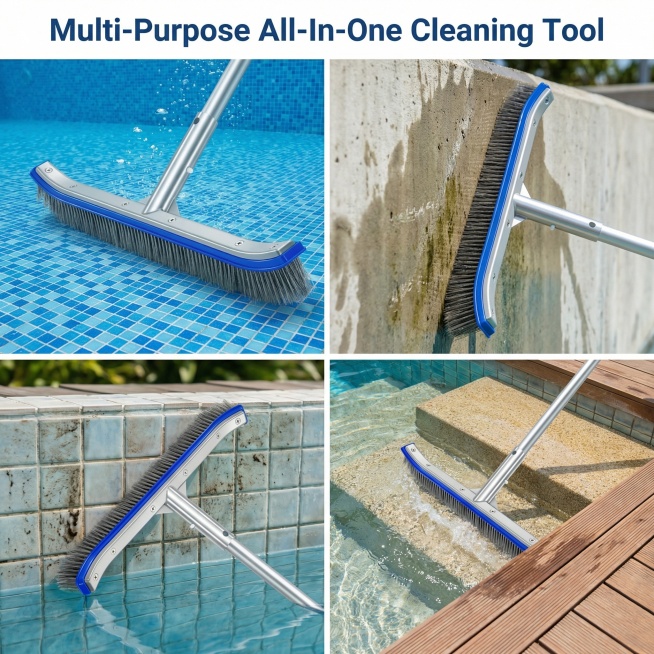 The sixth picture is a multi-scenario application diagram, showing the 18-inch aluminum back steel w预览效果
