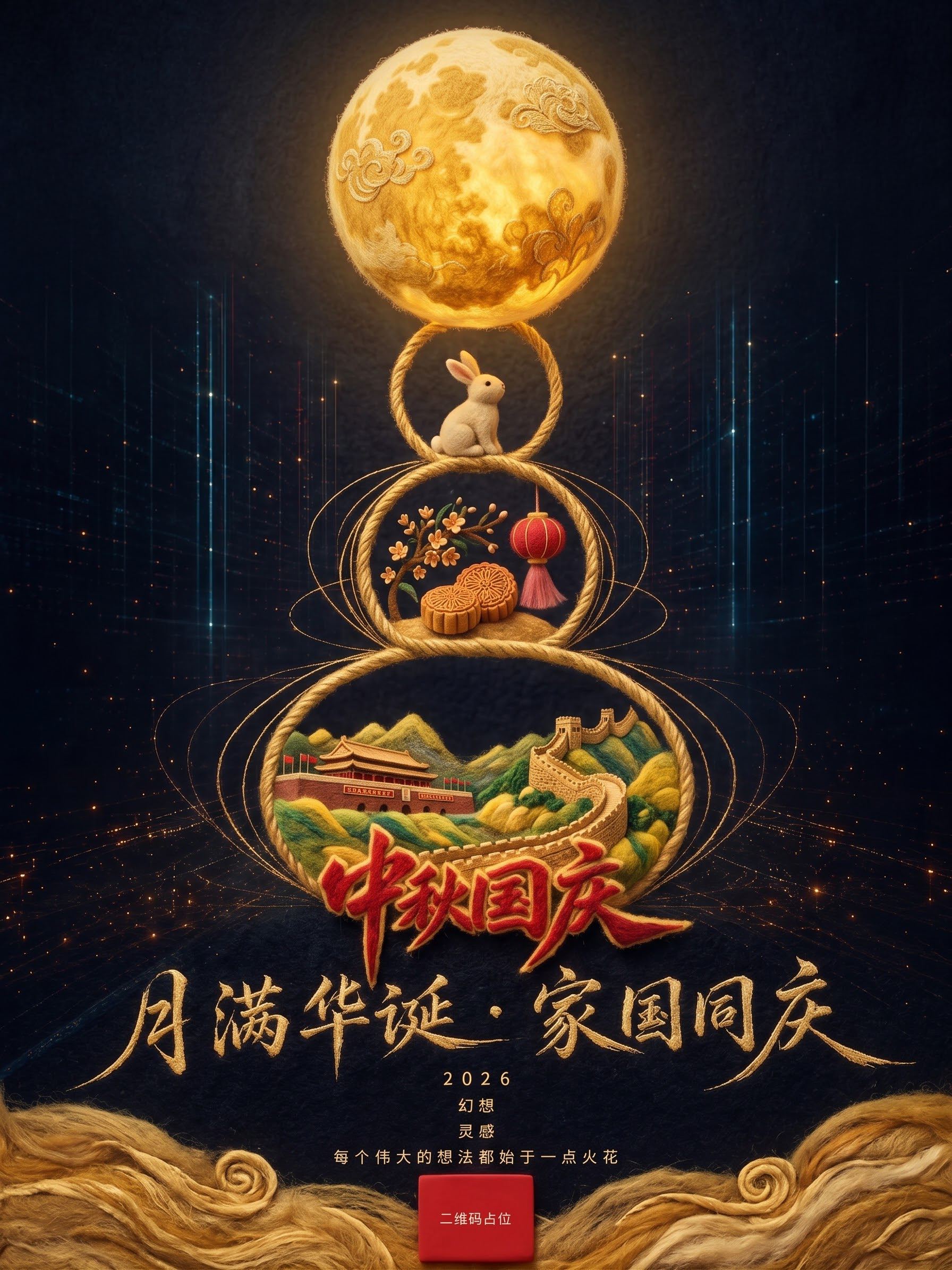 改成毛毡粘土风格 - 图片创意预览