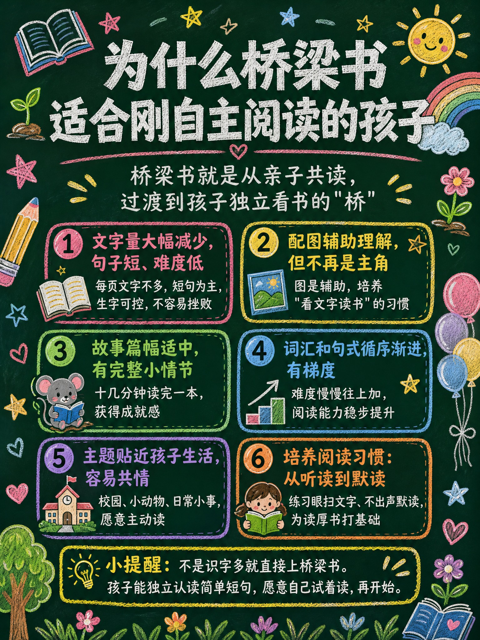 黑板报风格的竖版海报，深墨绿色黑板背景，白色粉笔质感文字，画面… - 图片创意预览