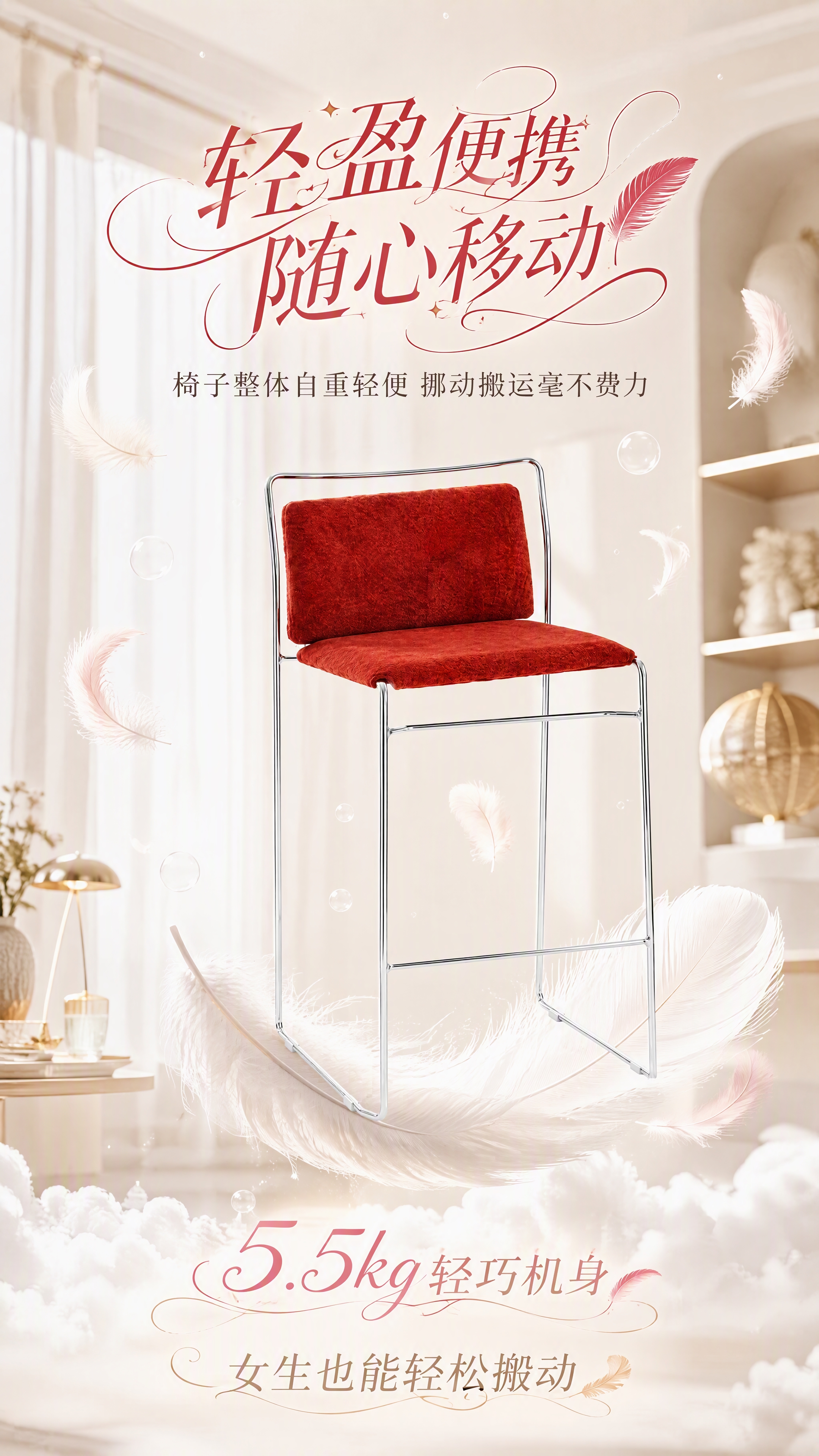 [第6张] 详情页轻便优势页-自重轻便挪动搬运毫不费力。本张使… - 图片创意预览