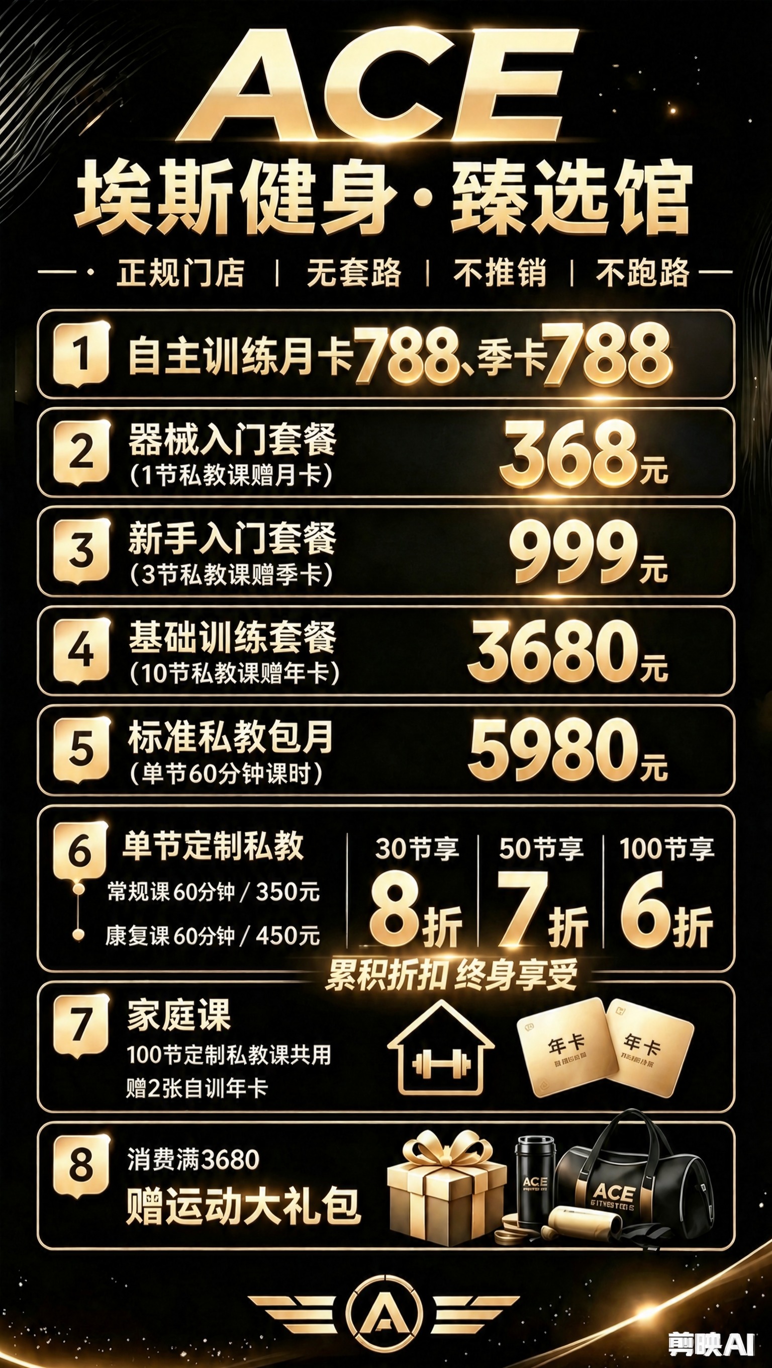 将图片中第一条“自主训练月卡318”里的数字“318”修改为“… - 图片创意预览