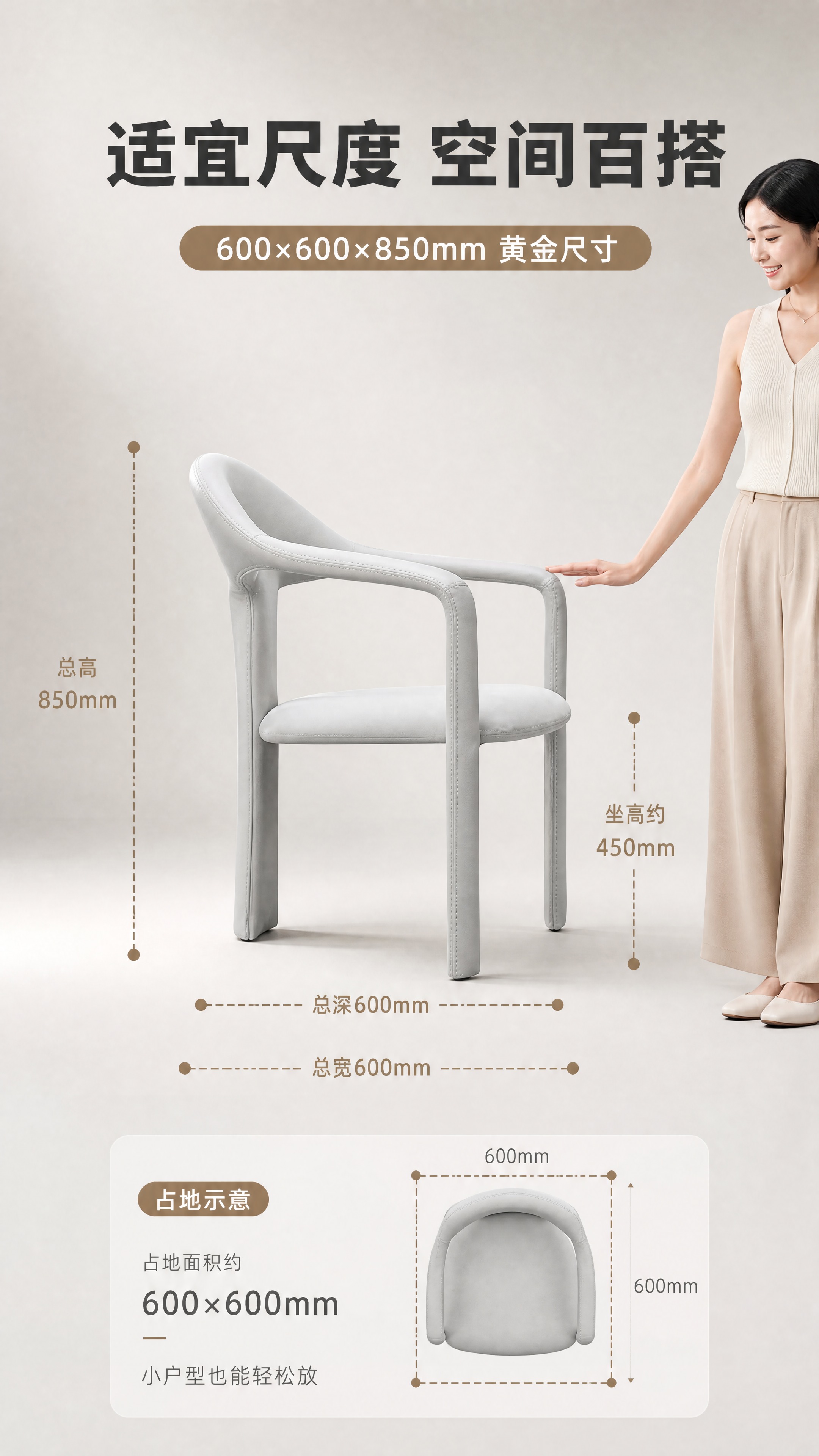 [商品] 使用【图1】浅灰色DY-8817C茶椅；保留产品结构… - 图片创意预览