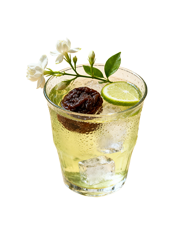 帮我生成一杯话梅冰茉莉饮