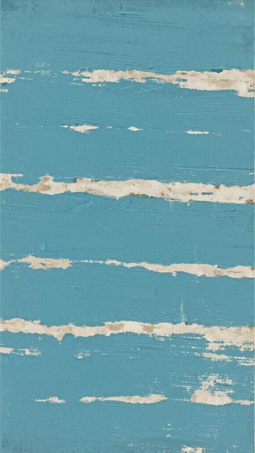 一张具有复古纹理质感的背景图，整体以浅蓝色为基调，上面分布着不规则的米白色横向条纹，条纹边缘带有自然的磨损和斑驳效果，纹理粗糙且带有细微的颗粒感，整体风格简约而富有怀旧气息，色彩柔和统一，营造出一种宁静而质朴的视觉氛围。预览效果