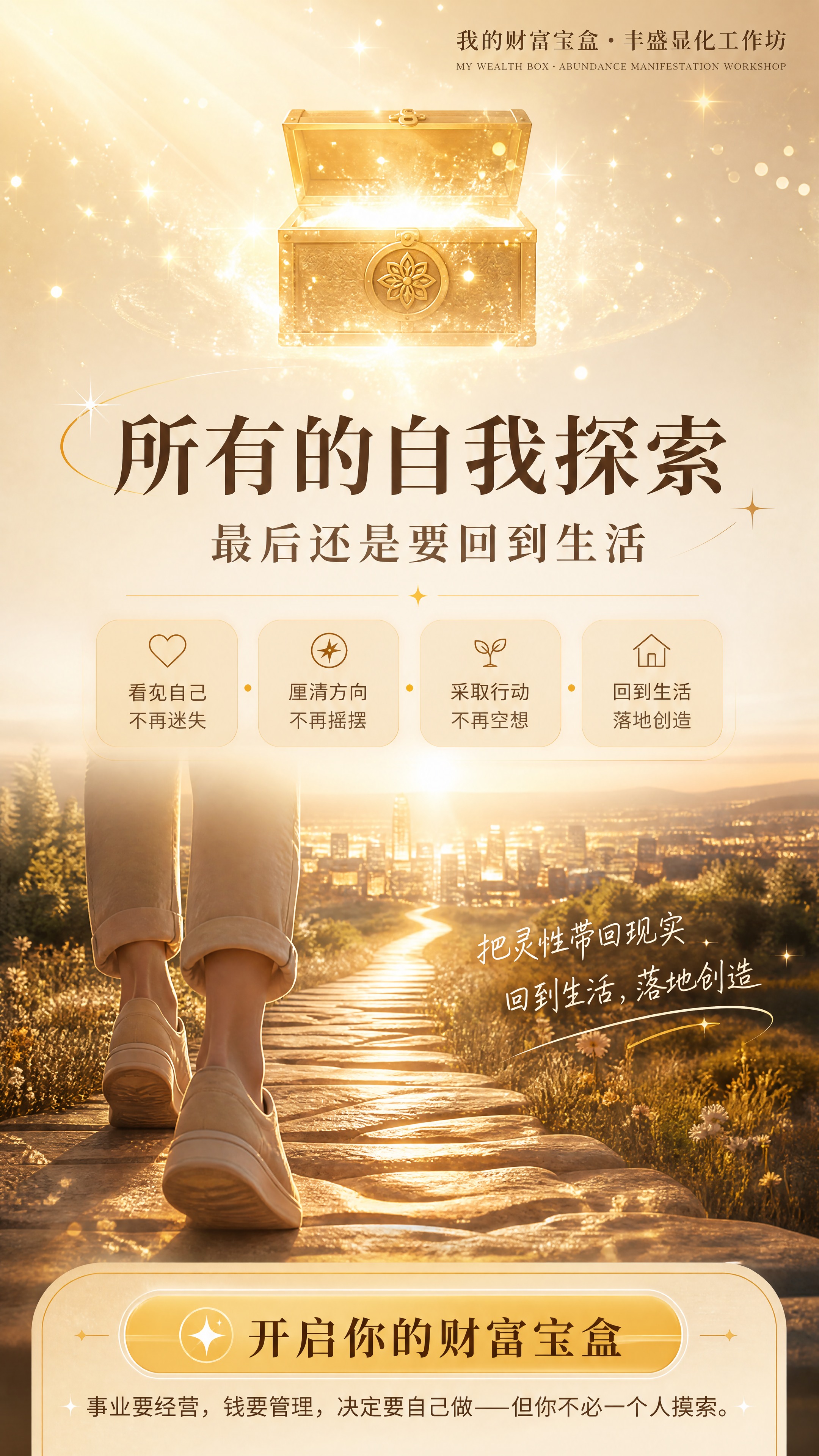 [商品] 非实物课程服务，课程名称为「我的财富宝盒 · 丰盛显… - 图片创意预览