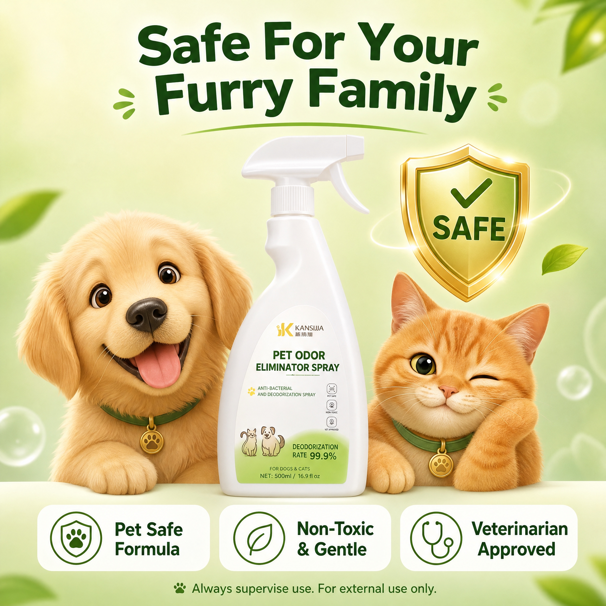 [主图-7] Pet Odor Eliminator Spra… - 图片创意预览