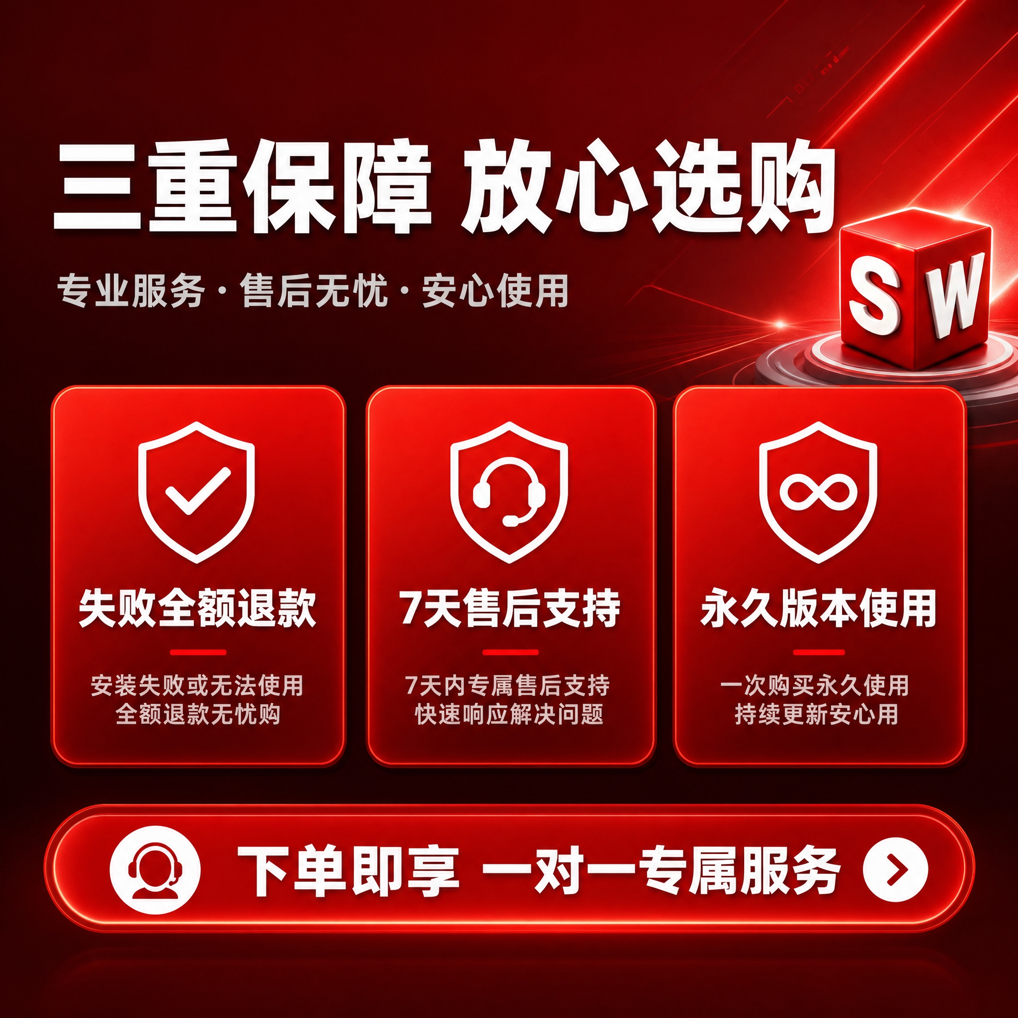 [主图-5] 保障与下单说明图，核心任务是展示售后保障和服务承… - 图片创意预览