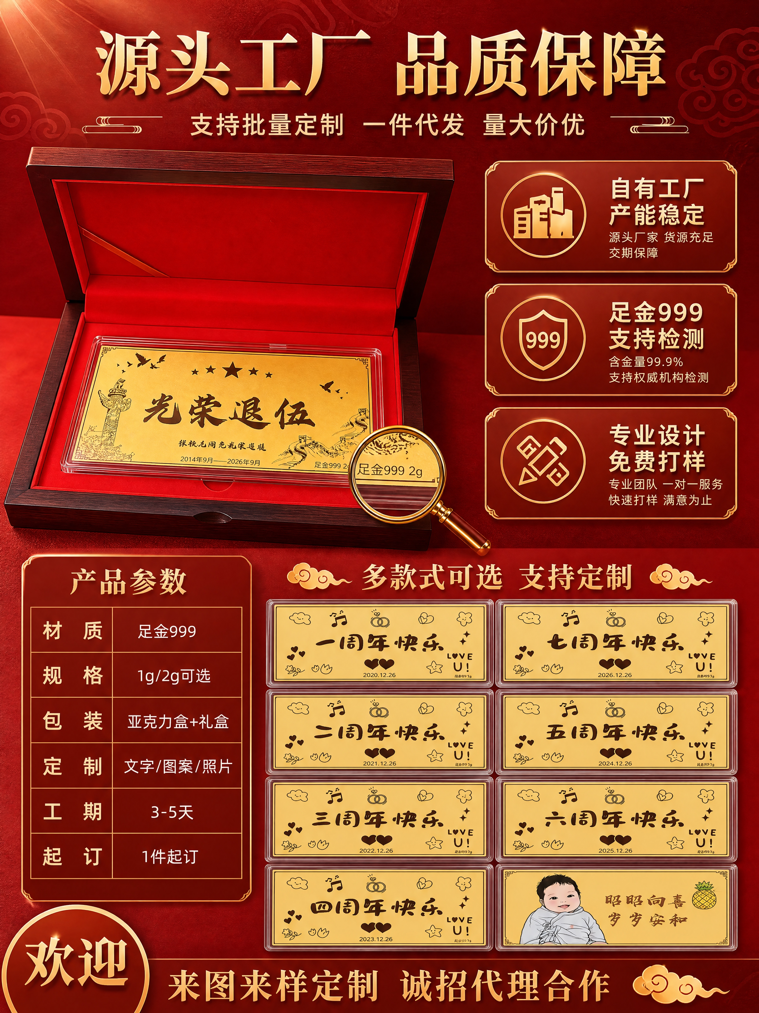 [商品] 使用【图2】光荣退伍礼盒装金钞、【图5】系列金钞作为… - 图片创意预览