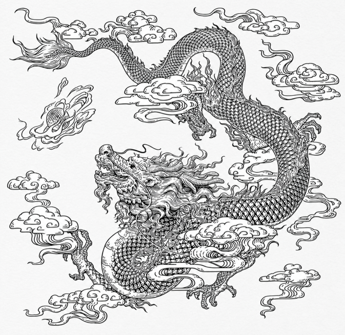 将这张线稿图片变得更加清晰，锐利线条更分明预览效果