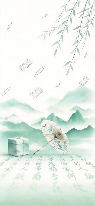 保持画面其他所有内容不变，只删除画面右侧的那个礼盒元素，其余元素和整体风格都保留，不做任何修改预览效果