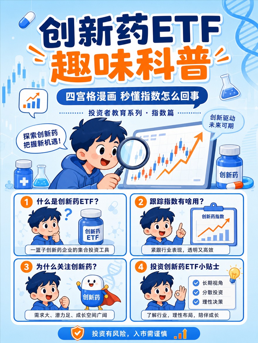 [商品] 无实物商品，为创新药ETF投资者教育科普内容；服务素… - 图片创意预览