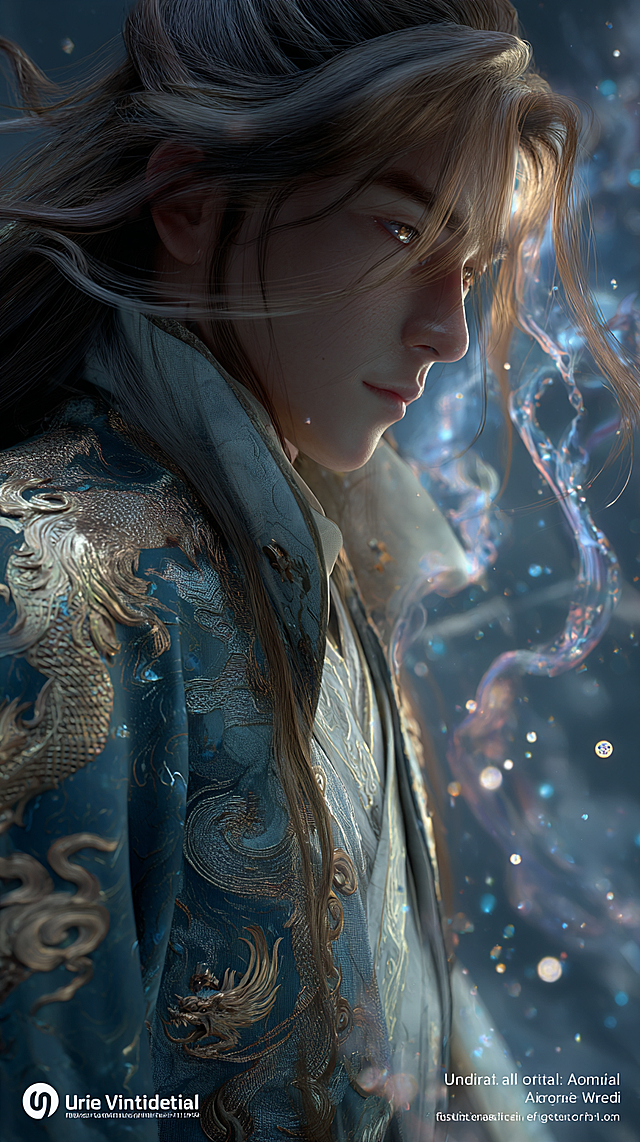 3D Chinese animation style, (cultivation fantasy "A Sword Named "A Sword to Lead the World":1.3), Unreal Engine 5 render, CG character, (solo character:1.2), (wise old man or confident young swordsman:1.1), wearing flowing traditional Hanfu with cloud and dragon patterns, (ethereal and transcendent aura:1.3), intricate details, (glowing runes and ancient talismans floating around:1.2), particle effects of starlight and sword qi, wuxia atmosphere, ink wash texture background, solo character, full body shot, highly detailed, sharp focus, masterpiece, best quality, 8k, unreal engine 5, cinematic lighting, volumetric fog, depth of field, art by ArtStation trending.五官特写