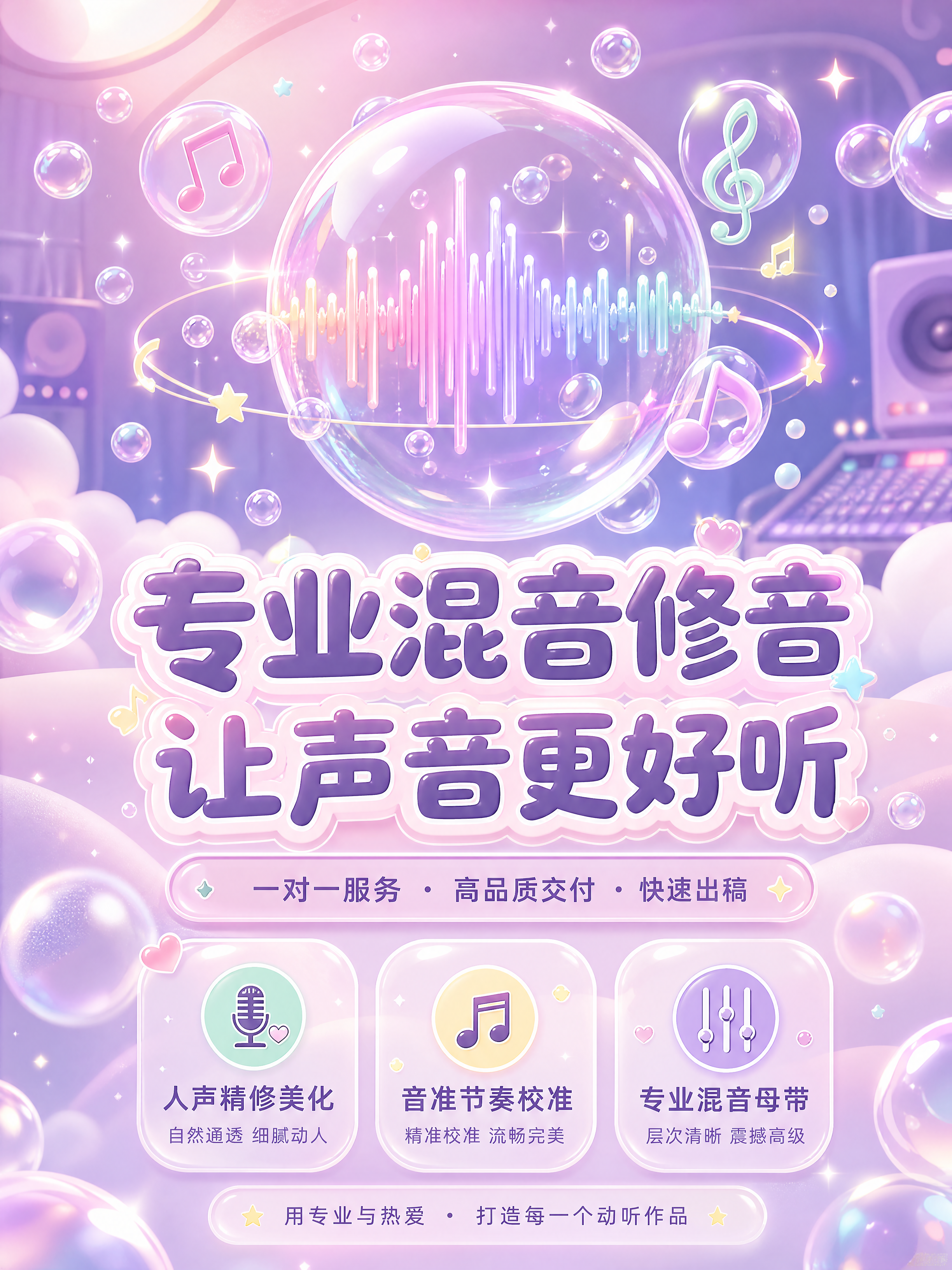 [商品] 混音修音服务，非实物服务类商品，无实体产品；服务内容… - 图片创意预览