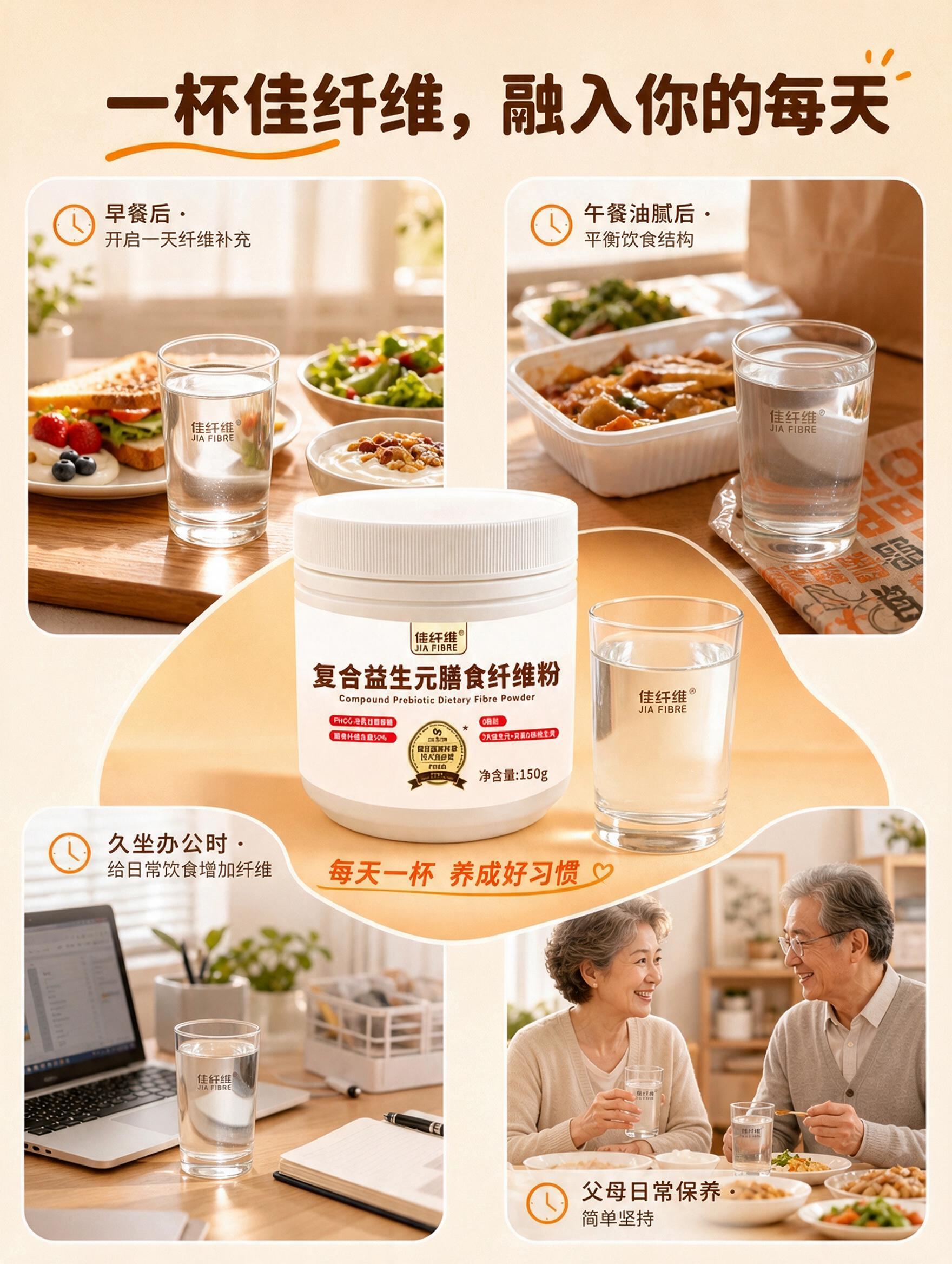 将图片中所有6个玻璃杯里的饮料全部改成透明无色的清水，保留每个… - 图片创意预览
