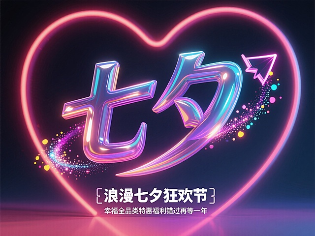 流光七夕，浪漫满屋